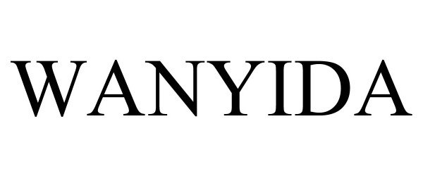 Trademark Logo WANYIDA