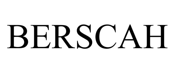 Trademark Logo BERSCAH