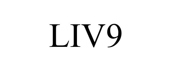 Trademark Logo LIV9