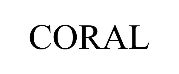 Trademark Logo CORAL