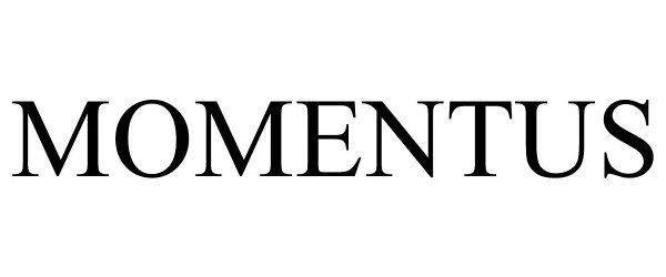 Trademark Logo MOMENTUS