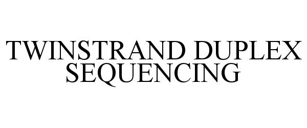 Trademark Logo TWINSTRAND DUPLEX SEQUENCING