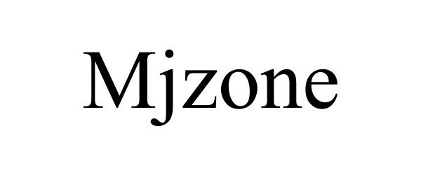 Trademark Logo MJZONE
