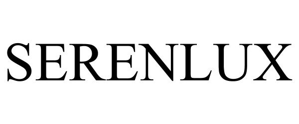 Trademark Logo SERENLUX