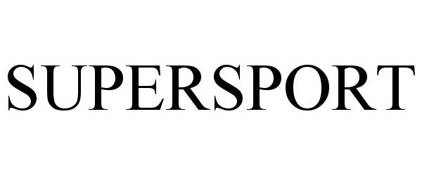 Trademark Logo SUPERSPORT