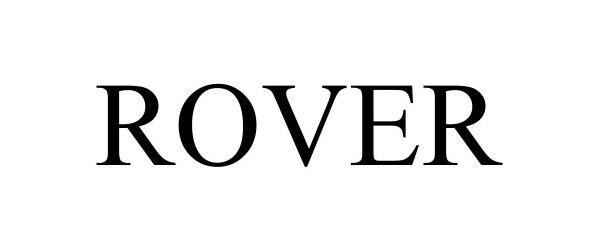 Trademark Logo ROVER