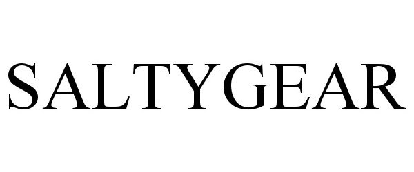 Trademark Logo SALTYGEAR