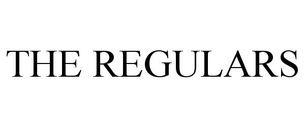 Trademark Logo THE REGULARS