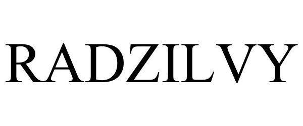 Trademark Logo RADZILVY