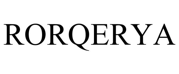 Trademark Logo RORQERYA