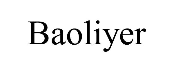 Trademark Logo BAOLIYER