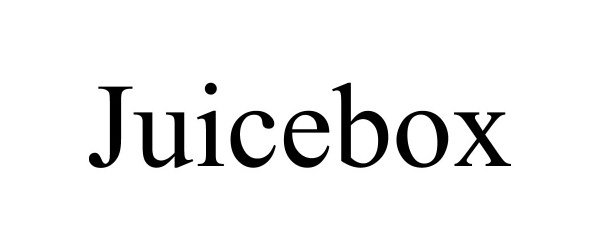 Trademark Logo JUICEBOX