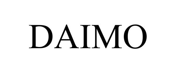 Trademark Logo DAIMO