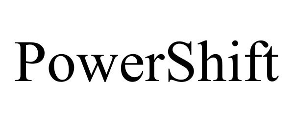 Trademark Logo POWERSHIFT
