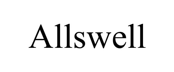 Trademark Logo ALLSWELL