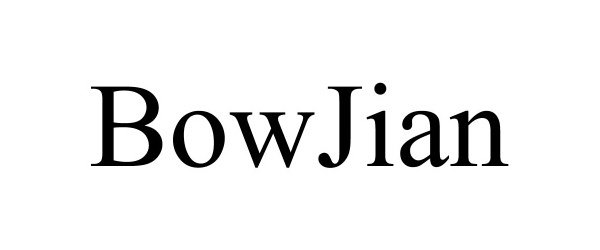 Trademark Logo BOWJIAN