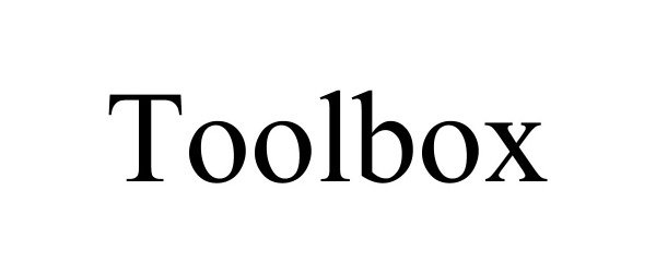Trademark Logo TOOLBOX