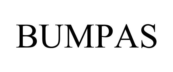 Trademark Logo BUMPAS