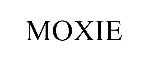 Trademark Logo MOXIE