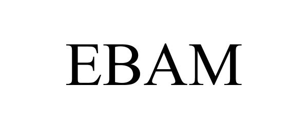 Trademark Logo EBAM
