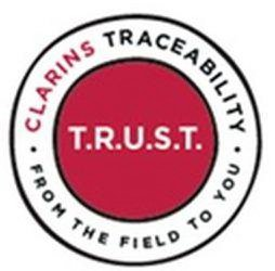  CLARINS TRACEABILITY T.R.U.S.T. FROM THE FIELD TO YOU