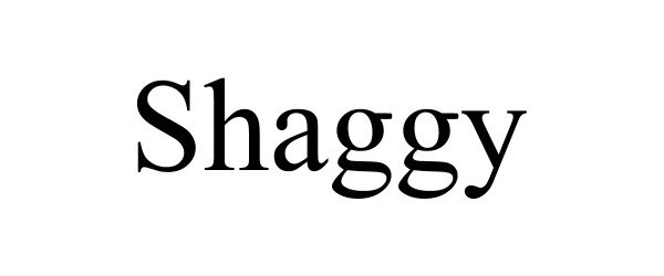 Trademark Logo SHAGGY