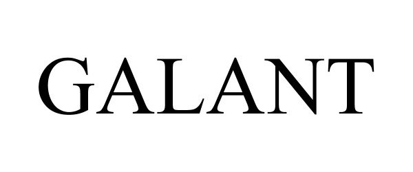 Trademark Logo GALANT