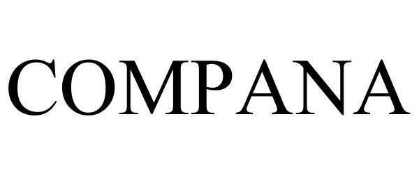 Trademark Logo COMPANA