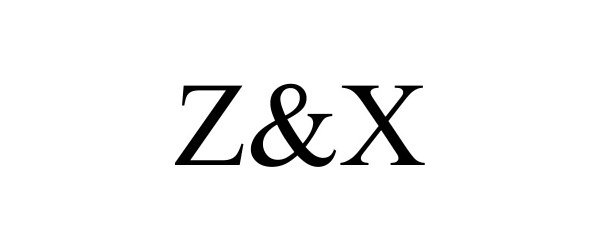 Trademark Logo Z&amp;X