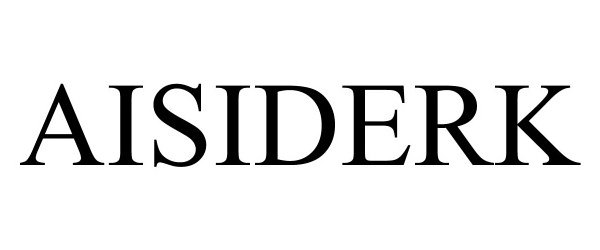 Trademark Logo AISIDERK