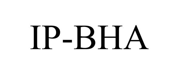 Trademark Logo IP-BHA