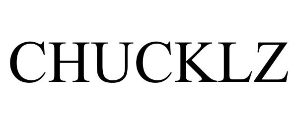 Trademark Logo CHUCKLZ
