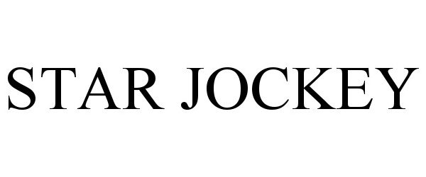 Trademark Logo STAR JOCKEY