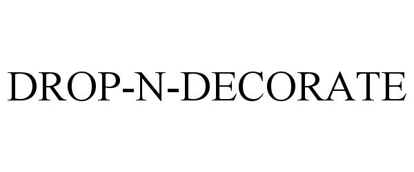 Trademark Logo DROP-N-DECORATE