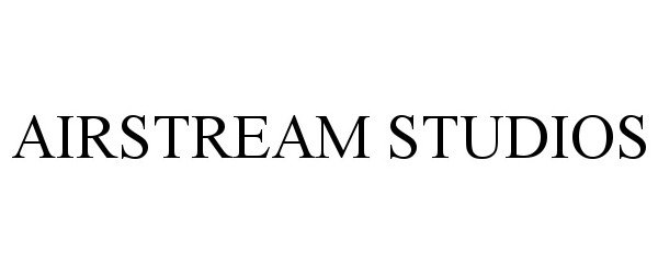 Trademark Logo AIRSTREAM STUDIOS