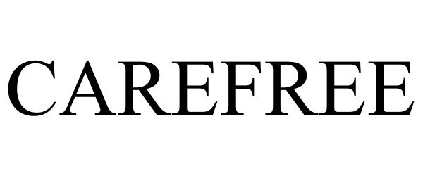 Trademark Logo CAREFREE