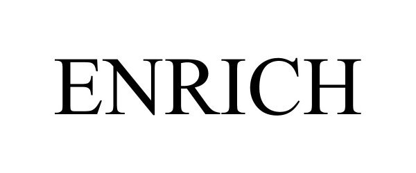 Trademark Logo ENRICH