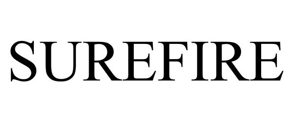 Trademark Logo SUREFIRE