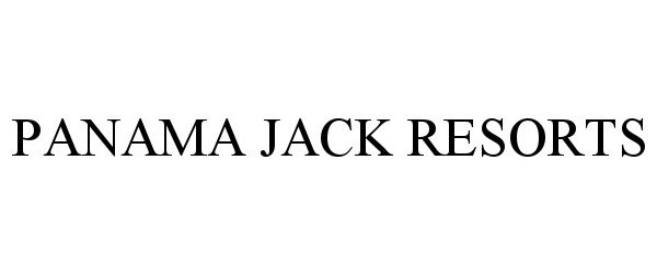 Trademark Logo PANAMA JACK RESORTS