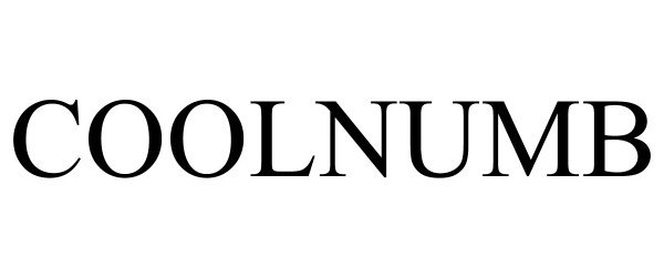 Trademark Logo COOLNUMB