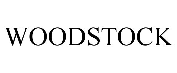 Trademark Logo WOODSTOCK