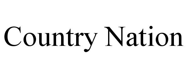 COUNTRY NATION