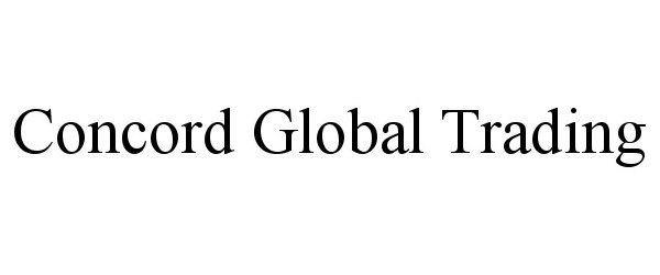  CONCORD GLOBAL TRADING