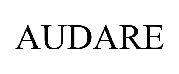 Trademark Logo AUDARE