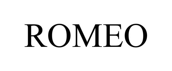 Trademark Logo ROMEO