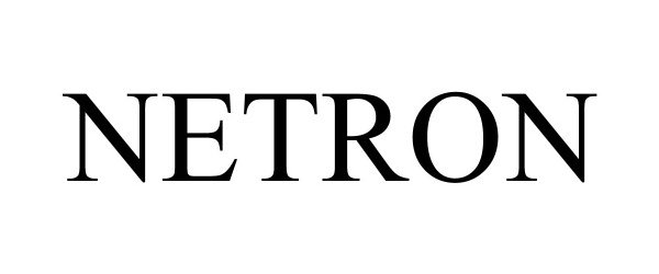 Trademark Logo NETRON