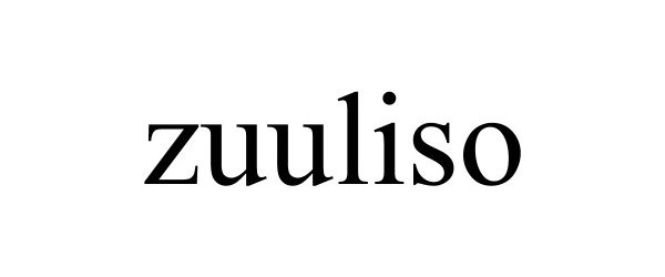Trademark Logo ZUULISO