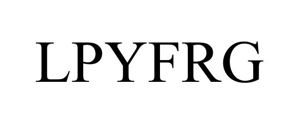 Trademark Logo LPYFRG