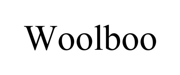 Trademark Logo WOOLBOO