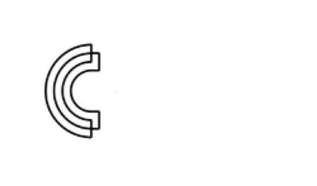 Trademark Logo STYLIZED DOUBLE C LETTER